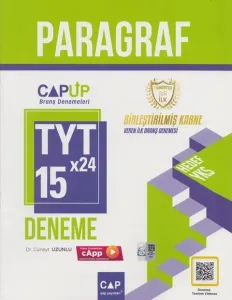 Çap Yayınları TYT Paragraf 15 x 24 Branş Denemesi
