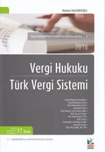 Vergi Hukuku Türk Vergi Sistemi