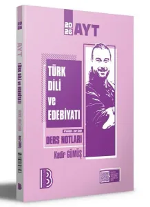 Benim Hocam Yayınları 2027 AYT Türk Dili ve Edebiyatı Ders Notları
