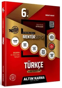 ALTIN KARMA 6. SINIF TÜRKÇE ALTIN ETKİNLİKLİ KAZANIM SB(MESUT HAYAT)-MENTÖR