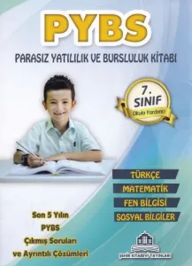 Şehir Kitabevi 7. Sınıf PYBS Parasız Yatılı ve Bursluluk Kitabı