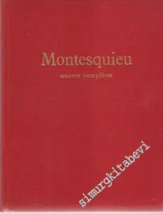 Oeuvres Complètes -