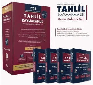 TAHLİL Kaymakamlık Sınavına Hazırlık Konu Anlatım Seti