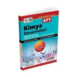 Aydın AYT Kimya 30x13 Denemeleri Tamamı Video Çözümlü 2020-YENİ