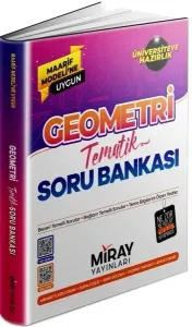 Miray Yayınları TYT Geometri Tematik Maarif Modeli Soru Bankası