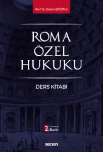 Roma Özel Hukuku Ders Kitabı