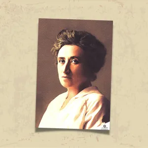 POSTER 0056 - ROSA LUXEMBURG - KUŞE KAĞIT (33X48)