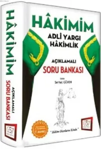 2017 Hakimim Adli Yargı Hakimlik Açıklamalı Soru Bankası