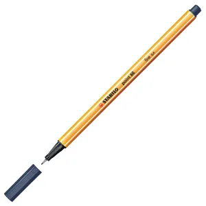 Stabilo Point 88 / 98 Keçeli Kalem 0.4 mm Mavi Siyah