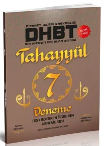 Tahayyül Yayınları DHBT 7 Deneme Çözümlü
