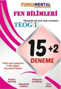 Fundamental 8. Sınıf TEOG 1 Fen Bilimleri 15+2 Deneme