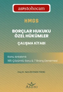 AristoHocam HMGS - Borçlar Hukuku Özel Hükümler Çalışma Kitabı