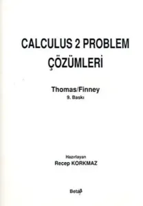 Calculus 2 Problem Çözümleri