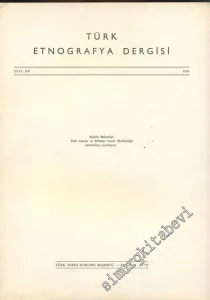 Türk Etnografya Dergisi - Sayı: 15        1976