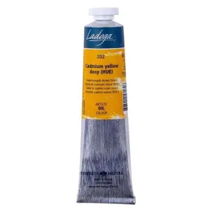 St.Petersburg Ladoga Yağlı Boya 46Ml Cadmium Yellow Deep (Hue) 202
