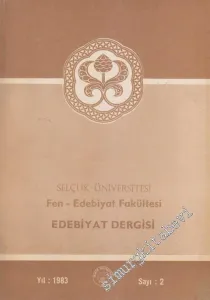 Selçuk Üniversitesi Fen - Edebiyat Fakültesi Dergisi  - 2
