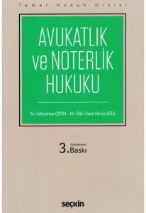 Avukatlık ve Noterlik Hukuku