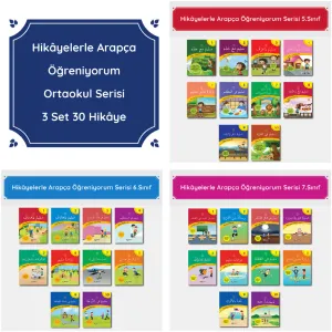 Hikâyelere Arapça Öğreniyorum Ortaokul Serisi
