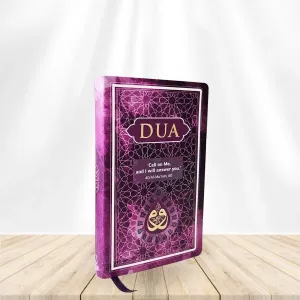 DUA (Evrâd-ı Şerîfe) Cep Boy Arapça İngilizce Lila