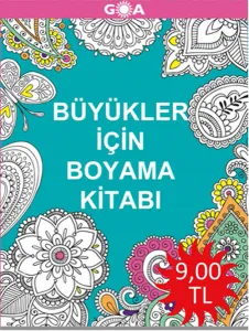 Büyükler için Boyama Kitabı