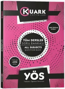 Kuark Yayınları YÖS Tüm Dersler Soru Bankası