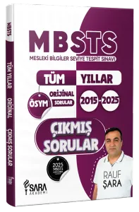 Şara Akademi 2026 MBSTS Çıkmış Sorular Tüm Yıllar
