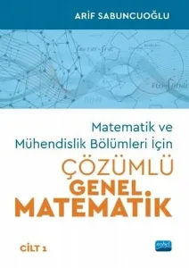 Çözümlü Genel Matematik Cilt 1