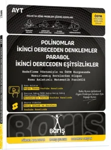 BARIŞ AYT POLİNOMLAR İKİNCİ DERECEDEN DENKLEMLER PARABOL İKİNCİ DERECEDEN EŞİTSİ