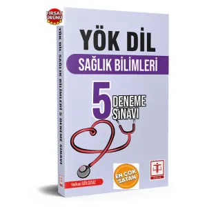 Tercih Yayınları Yökdil İngilizce Sağlık Bilimleri 5 Deneme Sınavı