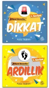 Bilişsel Beceriler Dikkat ve Ardıllık Seti (2 Kitap)