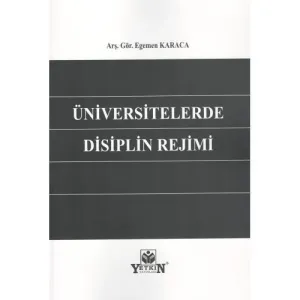 Üniversitelerde Disiplin Rejimi