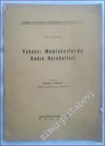 Son Elli Yıl İçinde Yabancı Memleketlerde Kadın Hareketleri -        1956