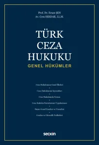 Türk Ceza Hukuku Genel Hükümler