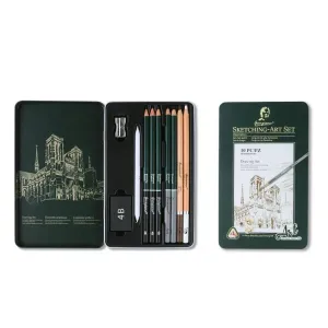 Giorgione 10 Lu Çizim Seti Metal Kutu G-101008