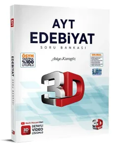 3D Yayınları  AYT Edebiyat Soru Bankası