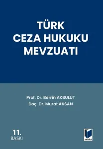 Türk Ceza Hukuku Mevzuatı
