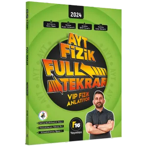 VİP Fizik AYT Fizik Full Tekrar Video Ders Kitabı F10 Yayınları