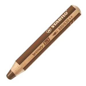 STABİLO woody 3 in 1  KALEM - Kahverengi