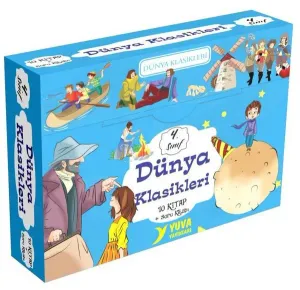 4. Sınıf Dünya Klasikleri Serisi (10 Kitaplık Set)