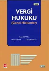 Vergi Hukuku Genel Hükümler