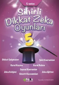 Sihirli Dikkat Zeka Oyunları 5 (İlkokul)