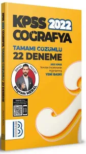 2022 KPSS Coğrafya Tamamı Çözümlü 22 Deneme