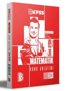 Benim Hocam KPSS Matematik Konu Anlatımı 2026