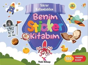 Tekrar Kullanılabilen Sticker Kitabım