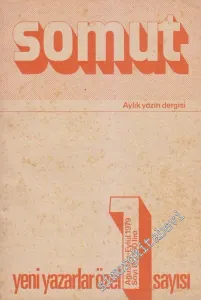 Somut Aylık Yazın Dergisi - Yeni Yazarlar Özel Sayısı - Sayı: 8 - 9    Yıl: 1  Ağustos - Eylül