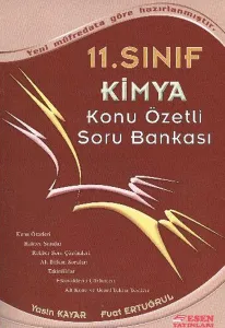 Esen Yayınları 11. Sınıf Kimya Konu Özetli Soru Bankası Esen