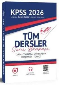 Doktrin Yayınları 2026 KPSS Genel Yetenek Genel Kültür Tüm Dersler Lisans Soru Bankası Çözümlü