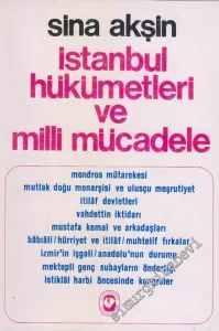 İstanbul Hükümetleri ve Milli Mücadele  -        1976