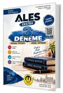 Tasarı Yayınları ALES EKSTRA 3 Deneme Çözümlü