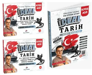 Dizgi Kitap Yayınları 2026 KPSS MEB-AGS İdeal Tarih Konu Anlatımı ve Soru Bankası 2'li Set